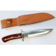Etui à couteau -  Fabrication (gabarit existant) d'un étui pour couteau de chasse - Prix indicatif: 60,00 € / unité