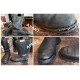 Bottes de pompier - Ressemelage (intercalaire + couture intercalaire + semelle)